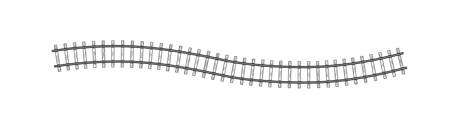 4280000 Gleis flexibel 1000 mm