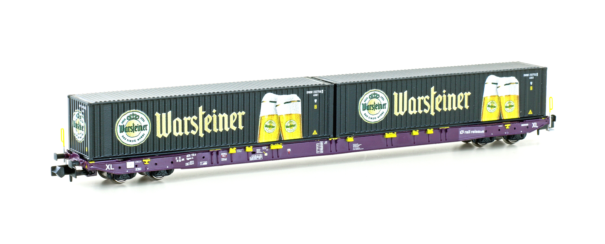 23105 Railrelease Containerwagen Sggnss'80 Ep6