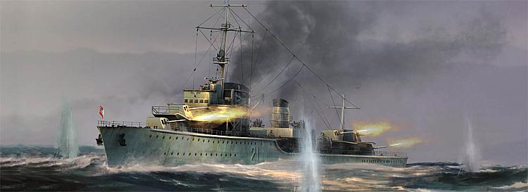 755792 Deutscher Zerstörer Z-21 1940