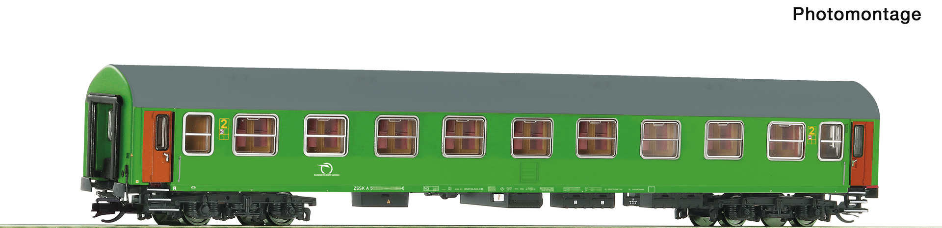 6280037 ZSSK Reisezugwagen Y/B-70 B 2.Kl. Ep.5/6