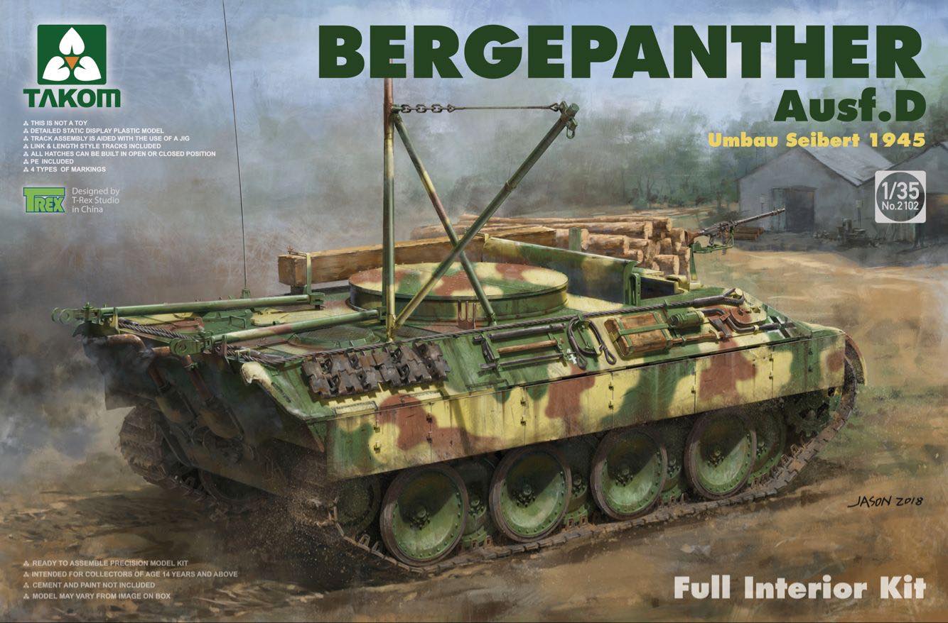 2102 Bergepanther Ausf. D - Full Interior Kit