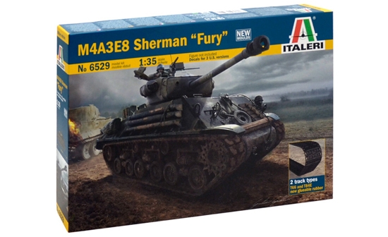 Italeri 6529 M4A3E8 Sherman 'Fury'