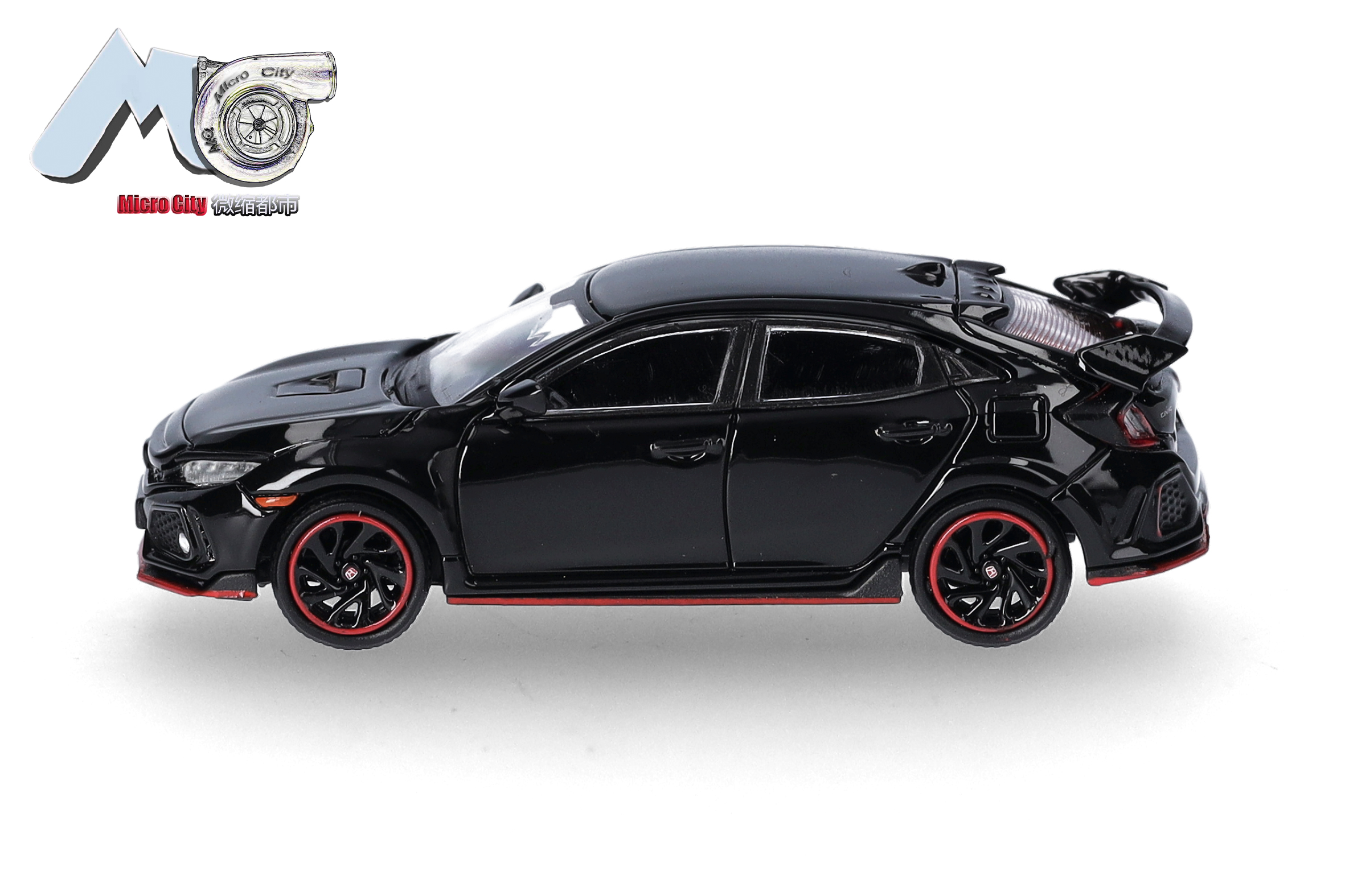 Herpa 87MC000001 MicroCity: Honda Civic Type R schwarz