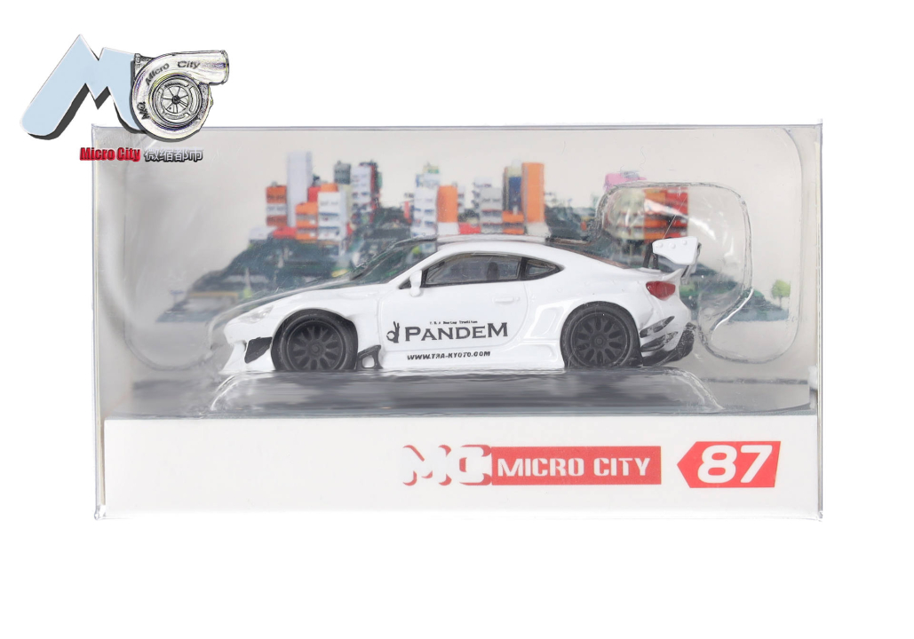Herpa 87MC000071 MicroCity: Toyota GT86 weiß