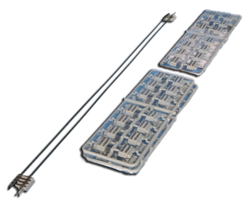 97016 Flexgleis mit Bettung 330 mm