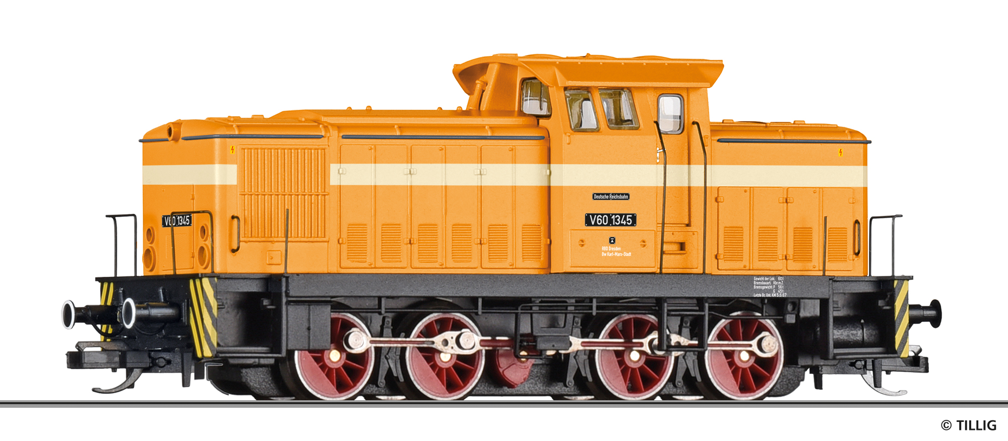 96334 Diesellok V 60 der DR