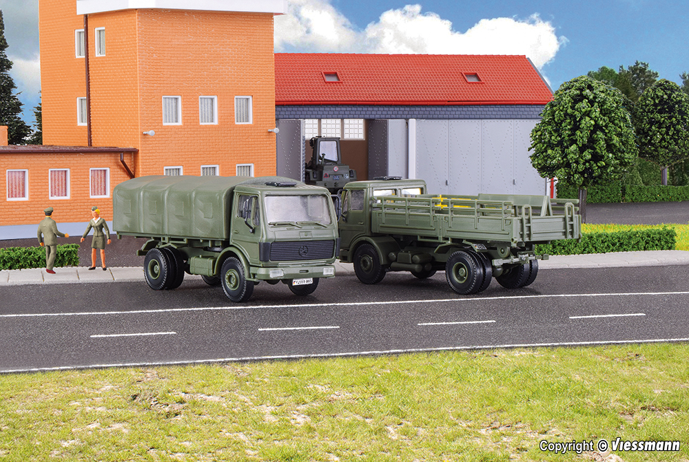 18051 Bundeswehr LKW MB 1017