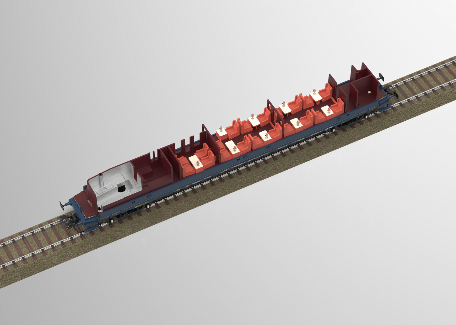 Trix 26470 CIWL Pullmanwagen-Set Edelweiß“Ep.2