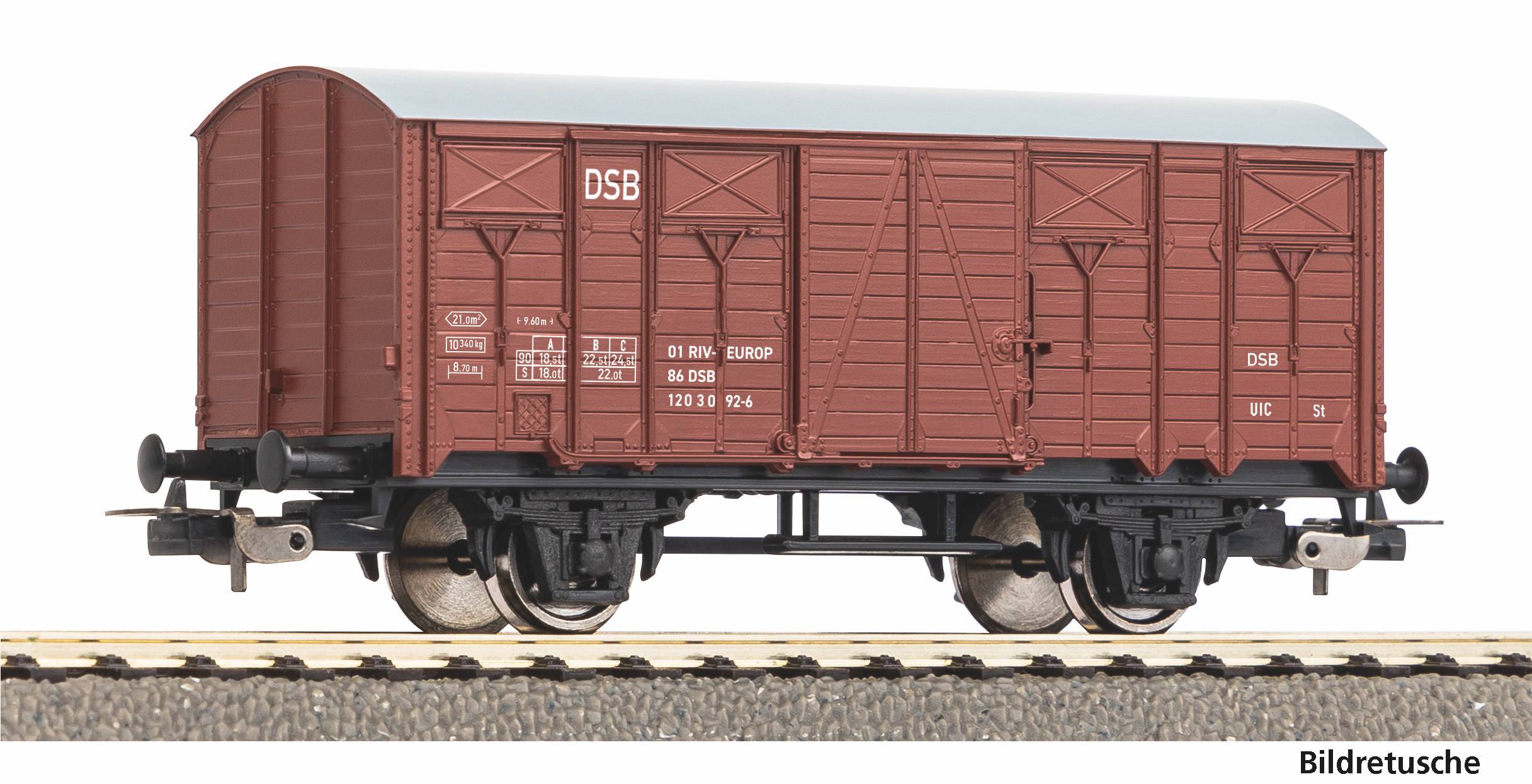 Piko 27732 DSB gedeckter Güterwagen Gkks Ep.4