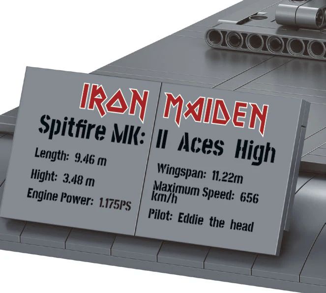 00962 RevellBrick: Iron Maiden Spitfire