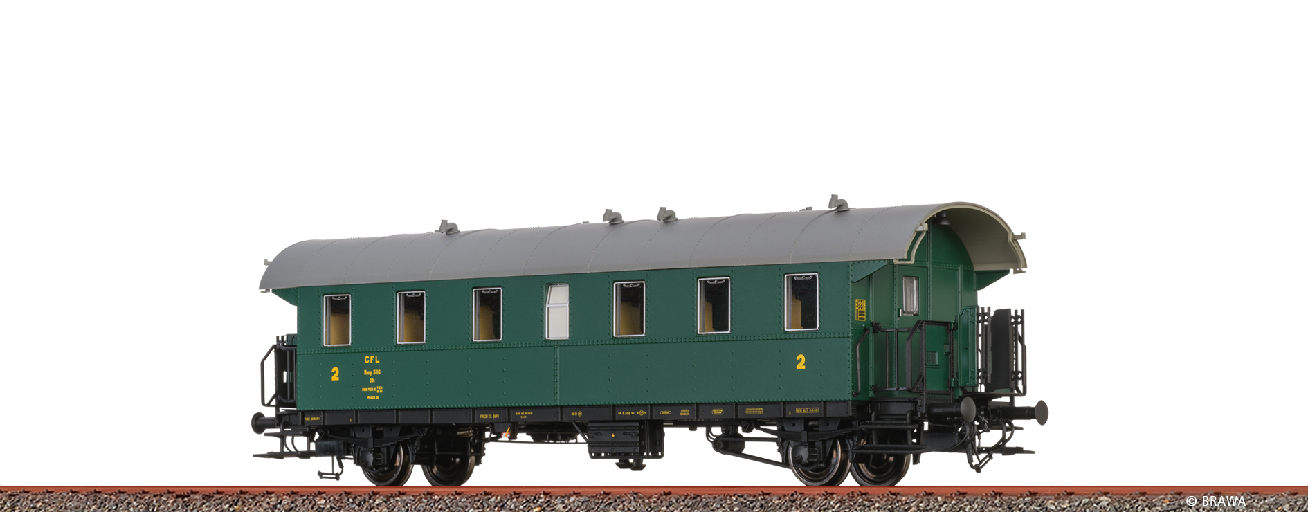 46721 CFL Personenwagen 2.Kl. B2mp Ep.3