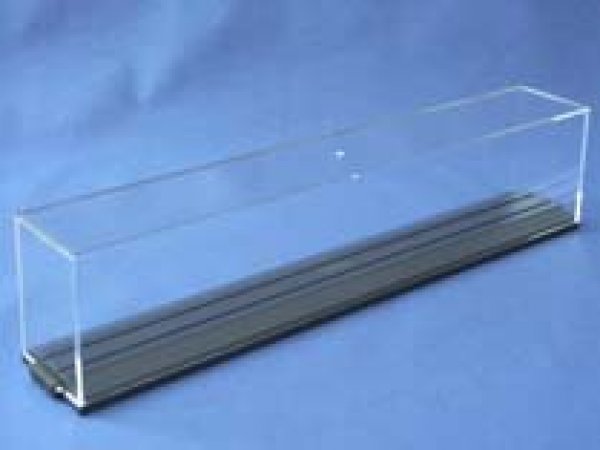 1003501 Vitrine H0 Spurrille 350mm anthrazit