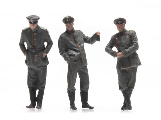 387.358 WW I Deutsche Offiziere 3 Fig.