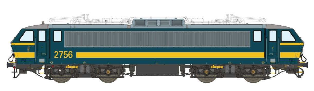 12066DCS E-Lok HLE 27 SNCB, Ep.VI, Sound