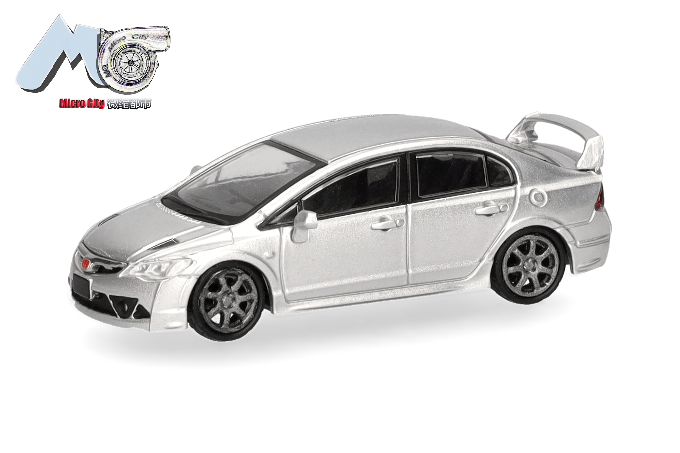 87MC000087 MicroCity: Honda Civic FD2 silber