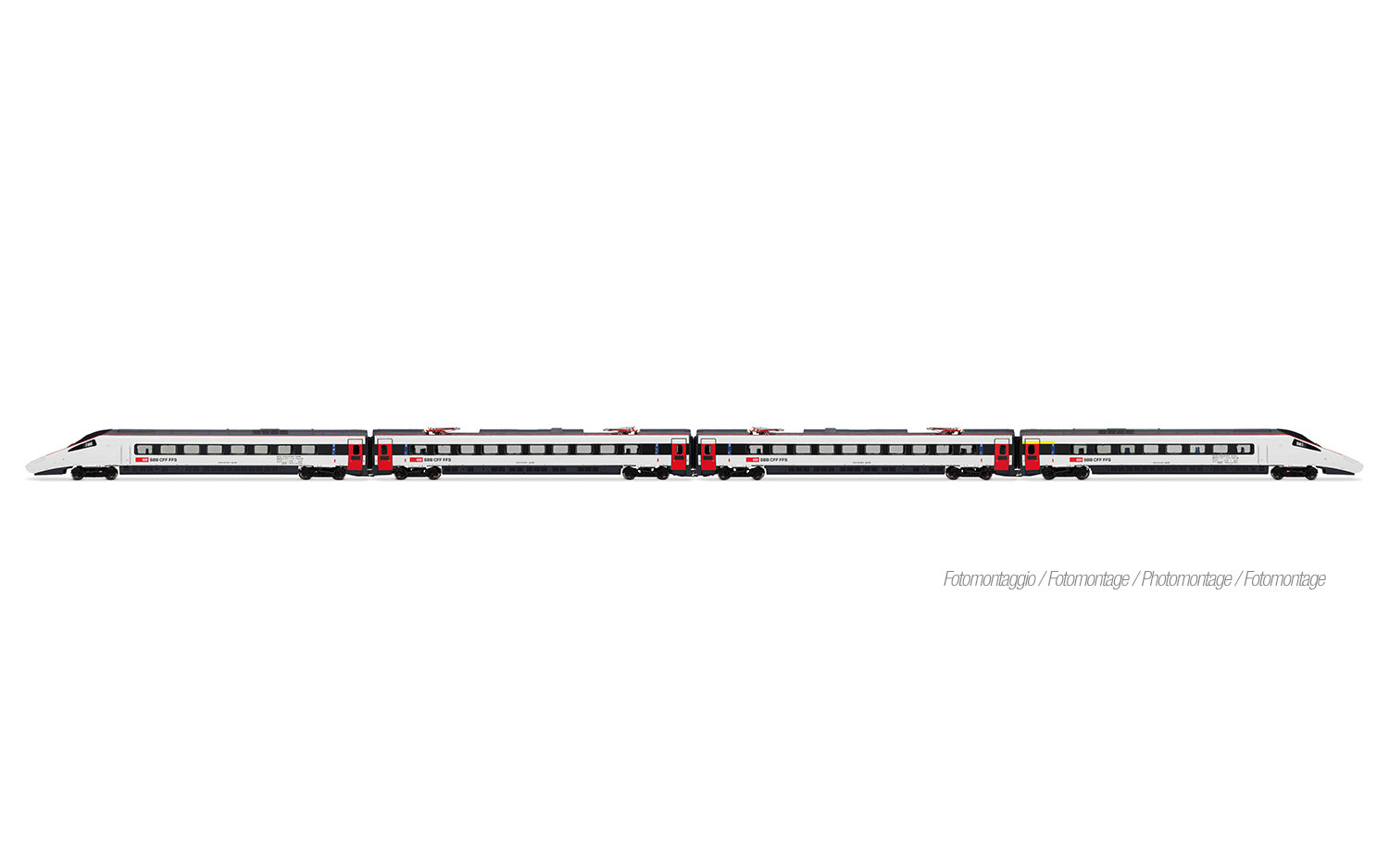 HL1683 SBB Elektrotriebzug ETR 610 4tlg. Ep.6