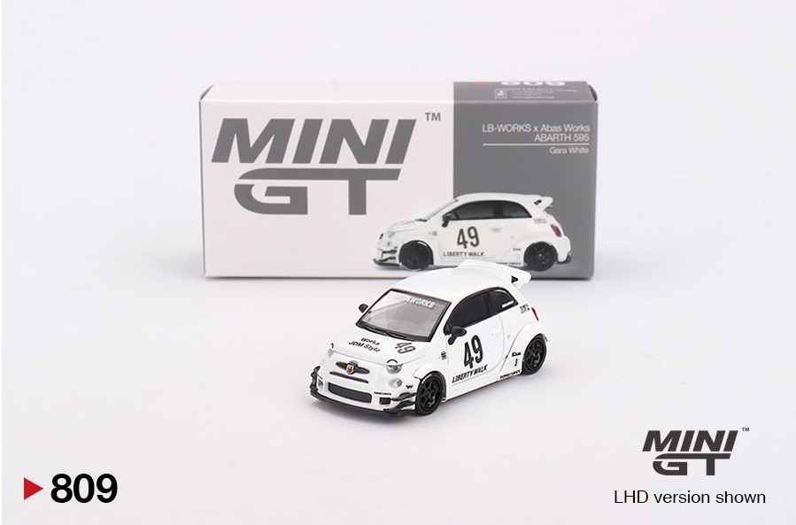 MGT00809-L MiniGT: Fiat 595 Abarth LB Works