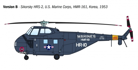 Italeri 1476 HO4S-3 / HAS.7 / H-19