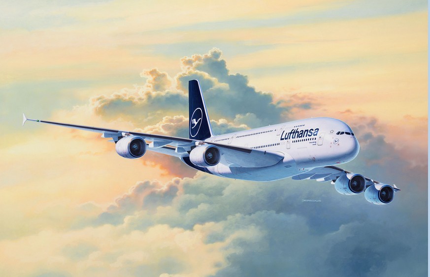 Revell 03872 Airbus A380-800 Lufthansa  New Livery