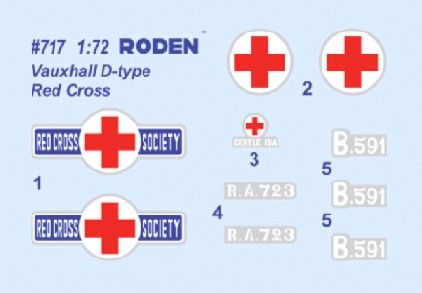 Roden 717 Vauxhall D-type Staff Ambulance