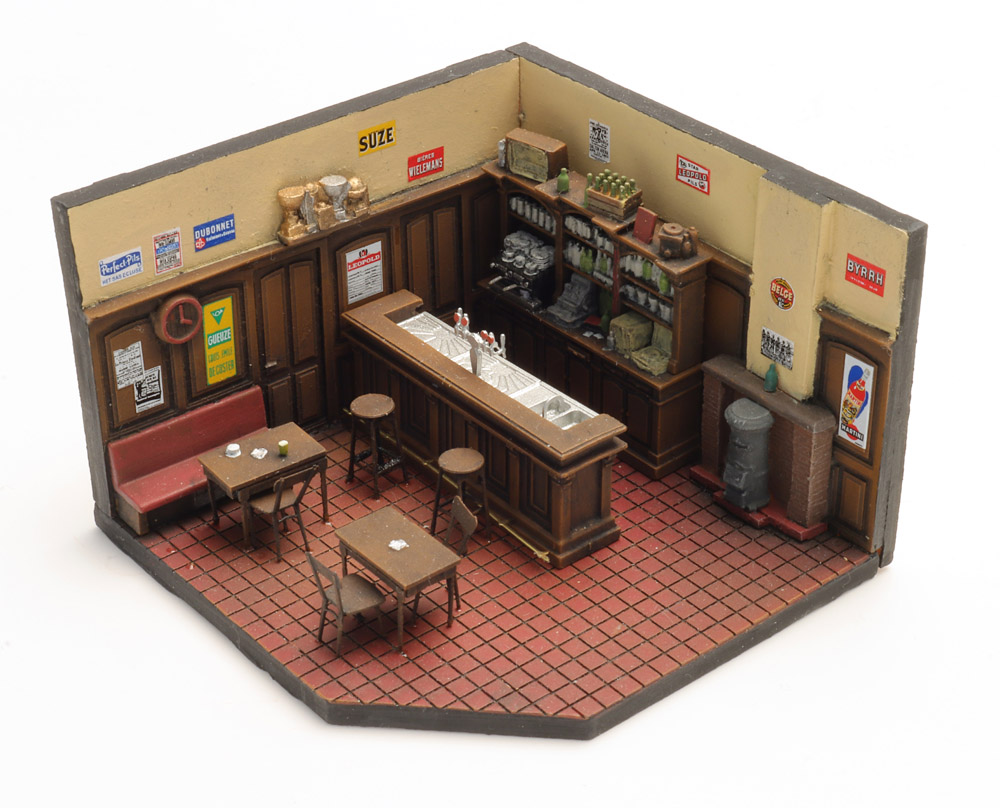 10.466 Bausatz: Innenbereich Café de Statie