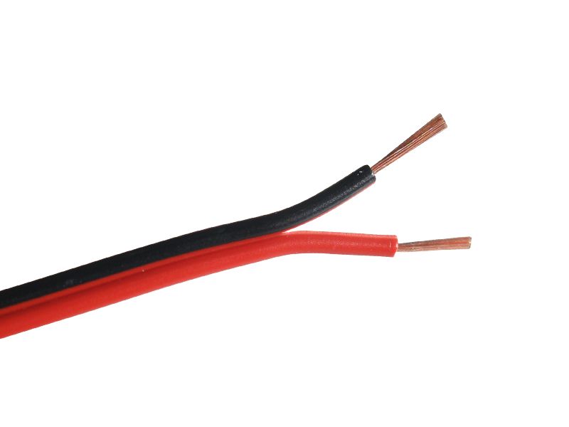 50148 10m LIYZ Zwillingslitze 2x 0,14mm² rot