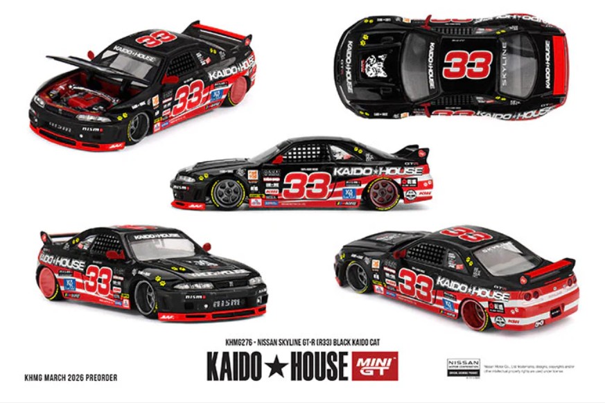 KHMG276 KaidoHouse: Nissan Skyline GT-R (R33)