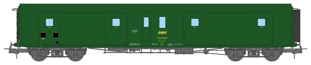 VB-356 SNCF Gepäckwagen 4-achs Ep.4