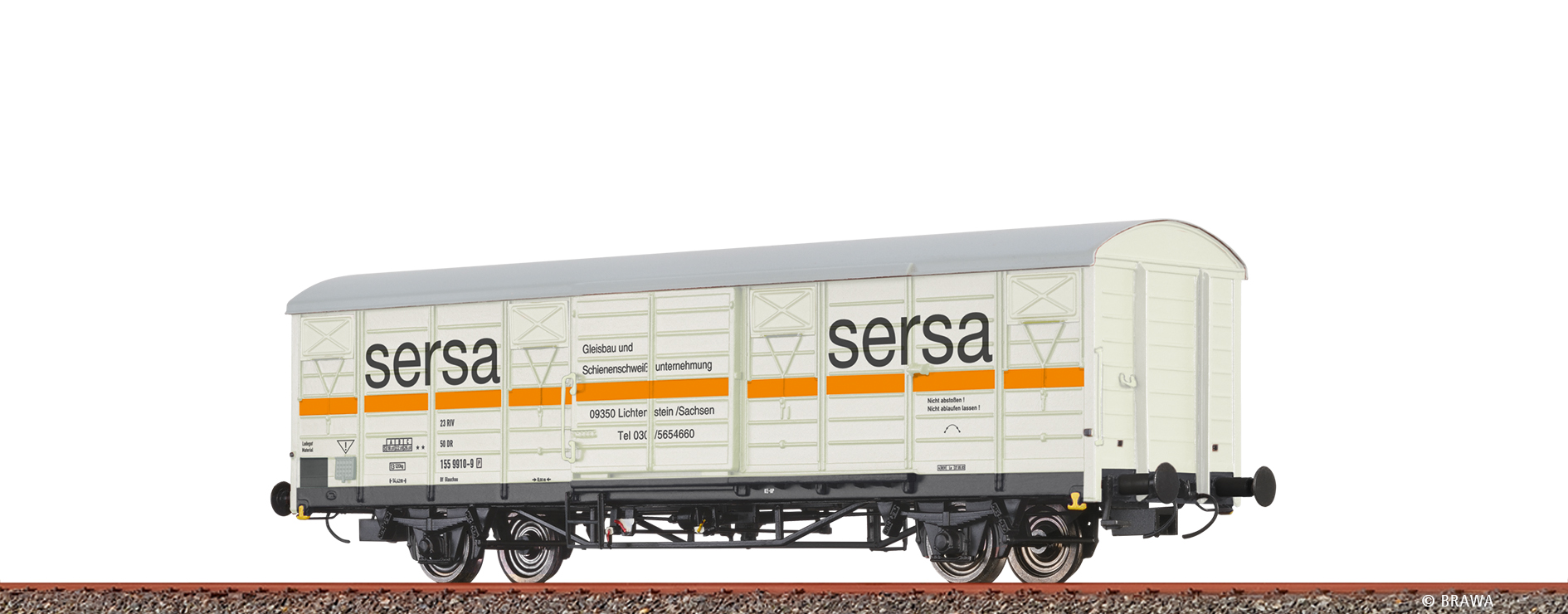 49924 DR ged. Güterwagen Gbs "Sersa"  Ep.4