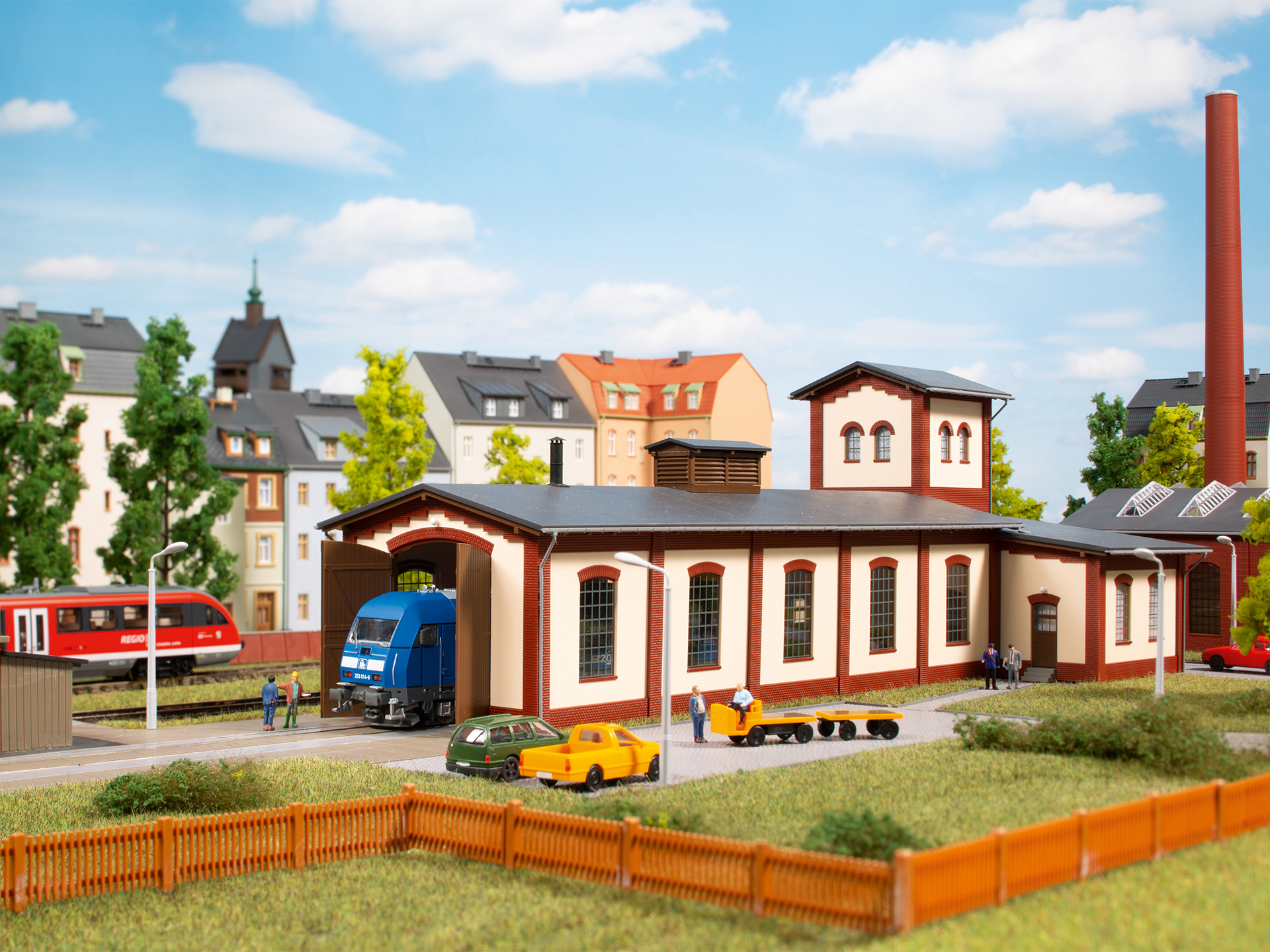 13345 Lokschuppen einständig