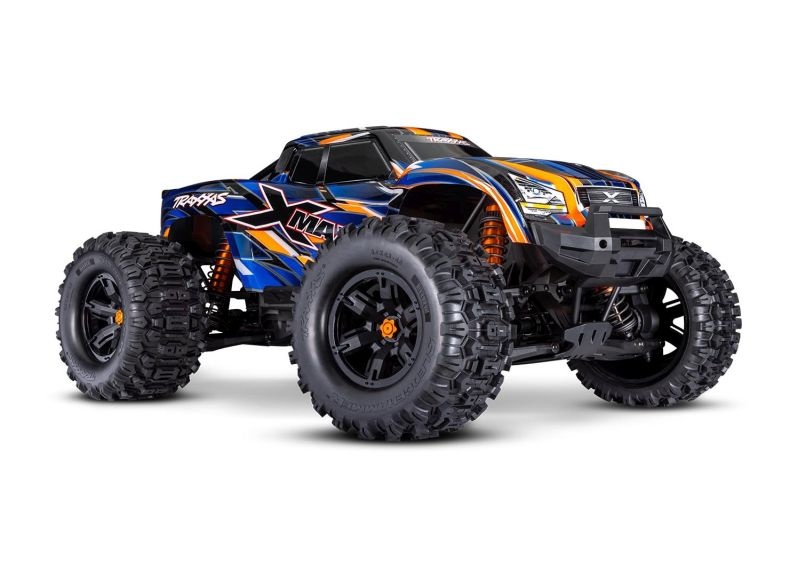 TRX77096-4-ORNG X-Maxx 4x4  VXL orange 1/7 Monster-Truc