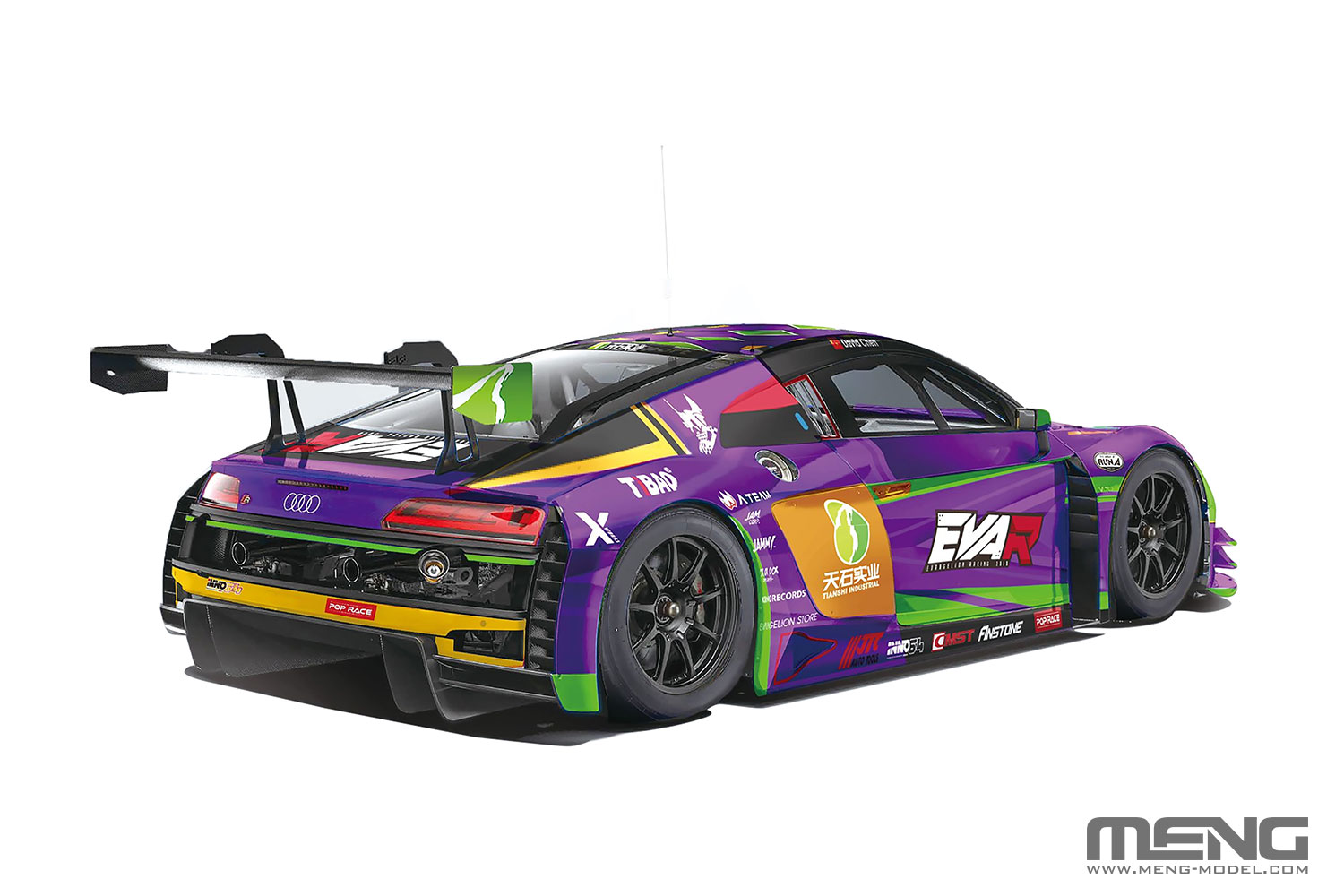 MENG CS-008 Audi R8 LMS EVA RT Test Type TSRT R8