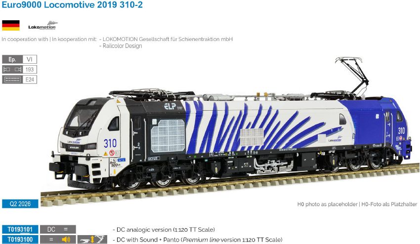 T0193101 Lokomotion Hybridlok Euro9000 Ep.6