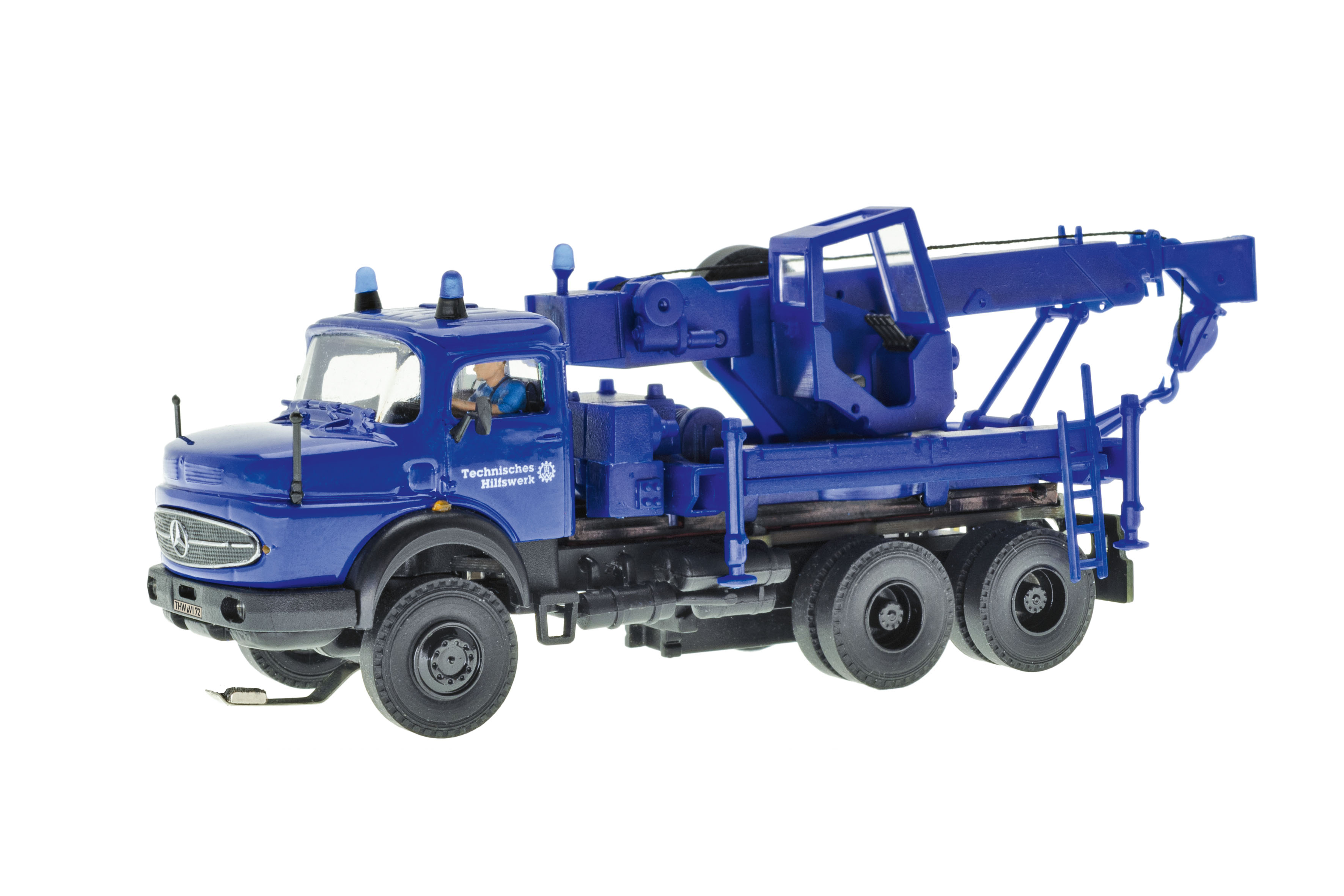 8072 CarMotion: MB Rundhauber Bergekran THW
