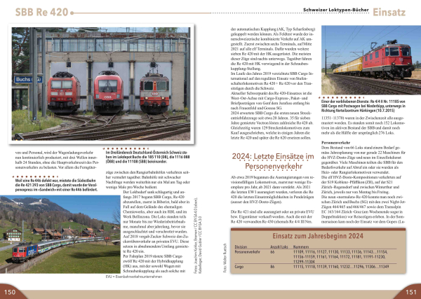 Edition Lan 938-7 SBB Re 420 - meistgebaute Schweizer Lok