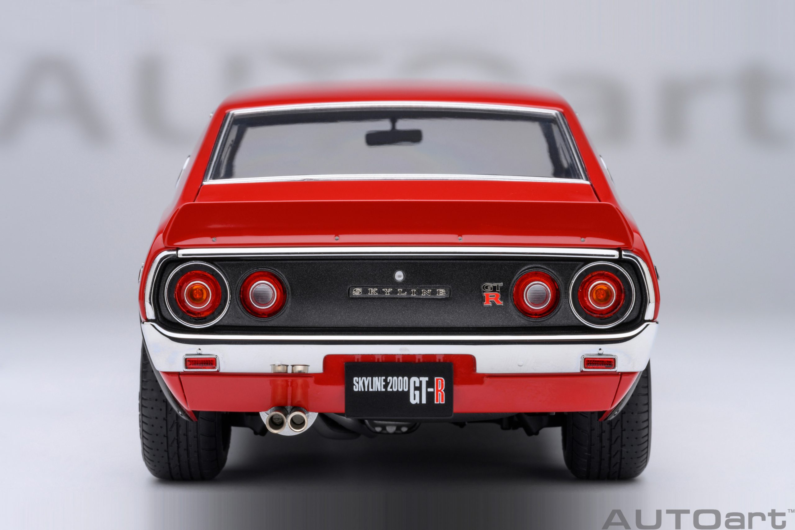 AUTOart 77468 Nissan Skyline 2000 GT-R (KPG110) rot