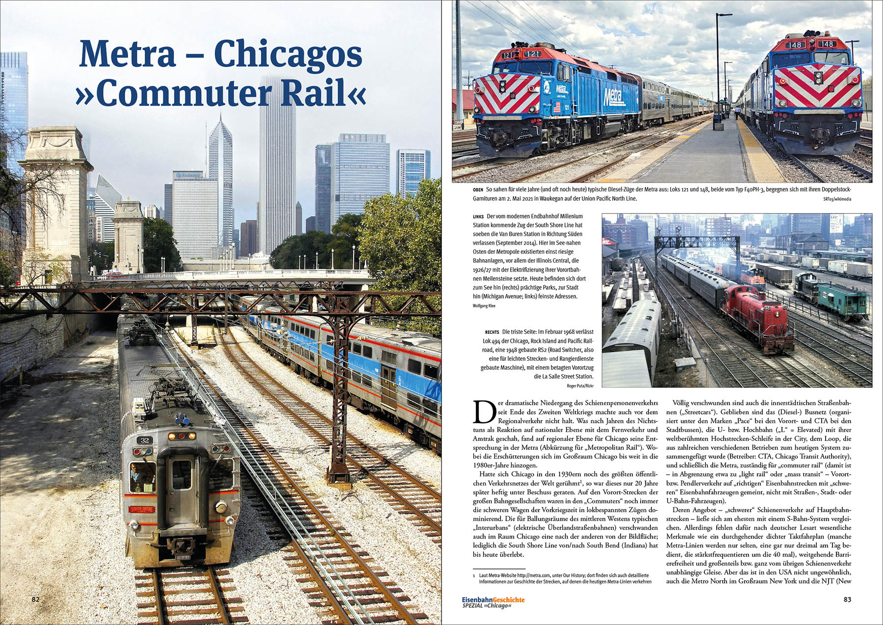 DGEG 59435 Eisenbahn Geschichte SPEZIAL Chicago