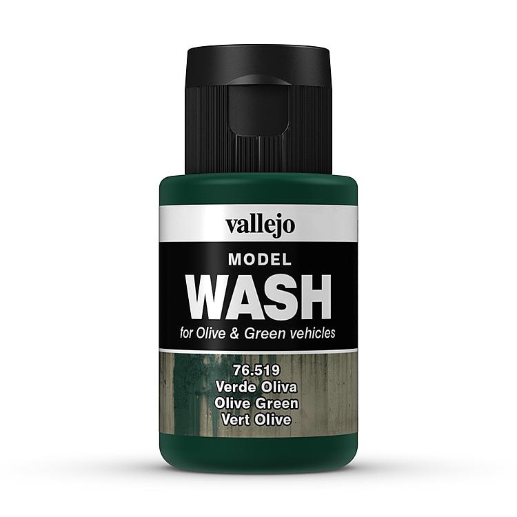 76519 Olivgrün, 35 ml - Model Wash