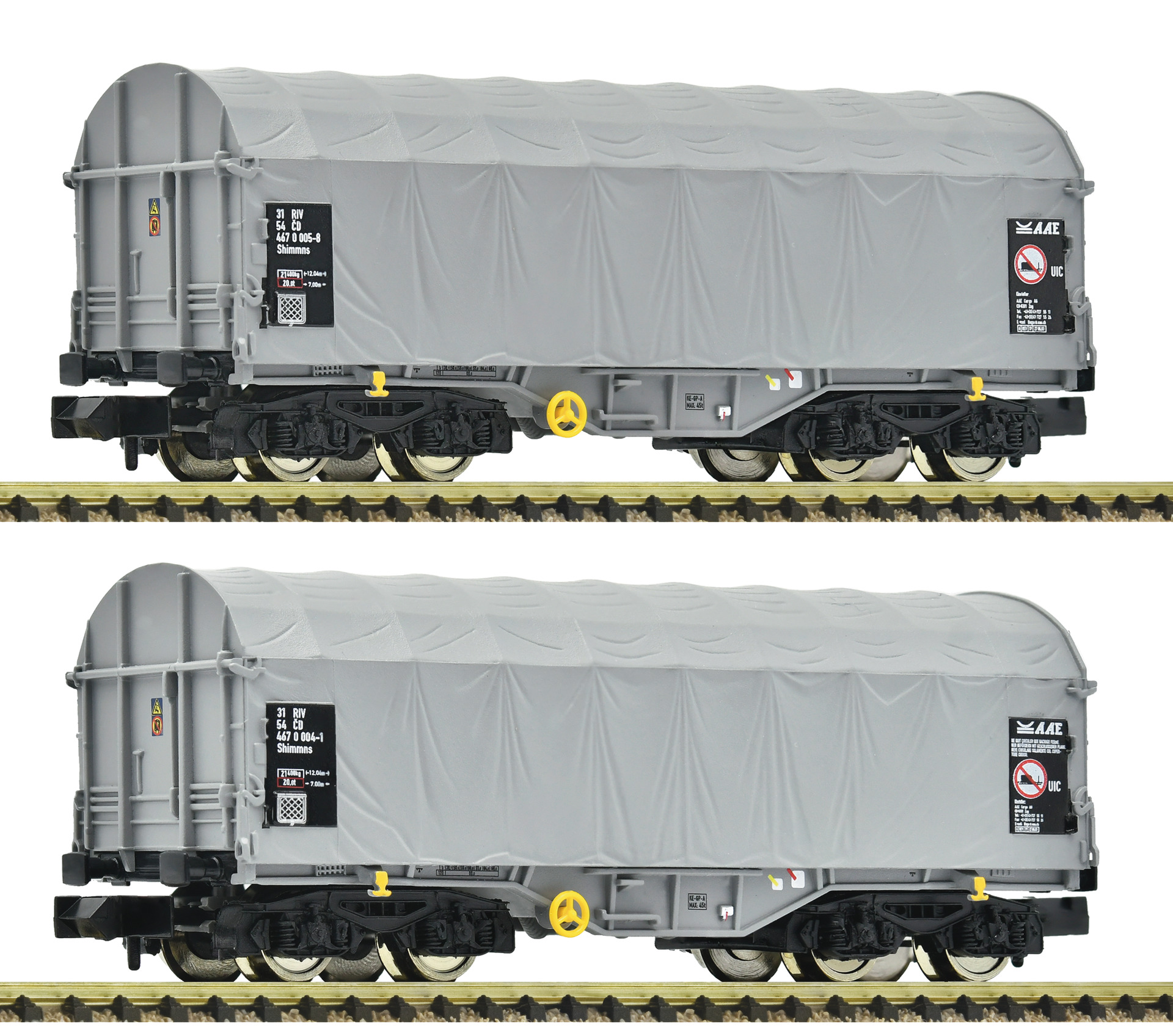 6660087 CD Schiebeplanenwagen Set 2tlg. Ep.6