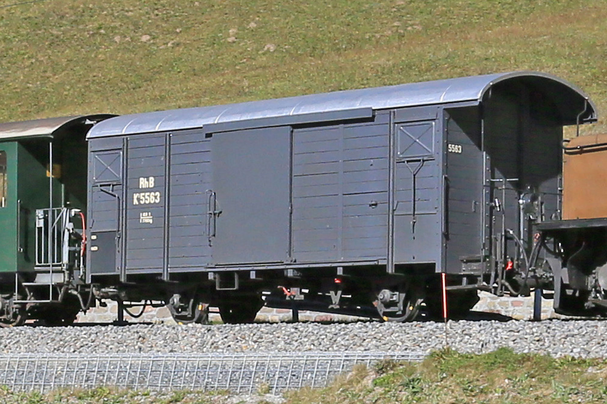 Bemo 2283143 RhB K1 5563 Nostalgiewagen Ep.6