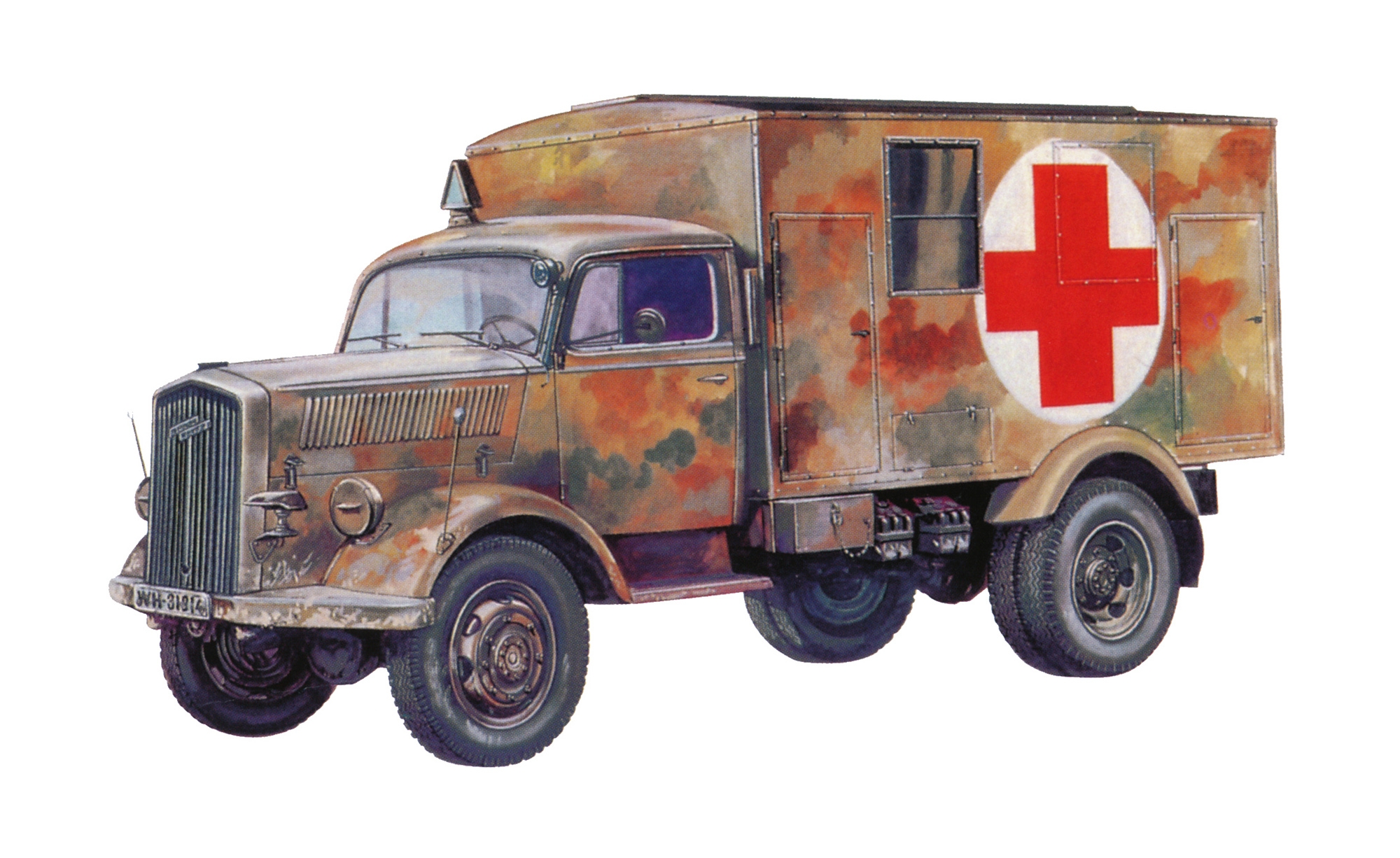 7055 Sd.Kfz.305 Rettungswagen