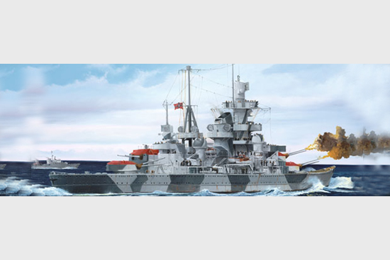 Trumpeter 755776 Kreuzer Admiral Hipper 1941