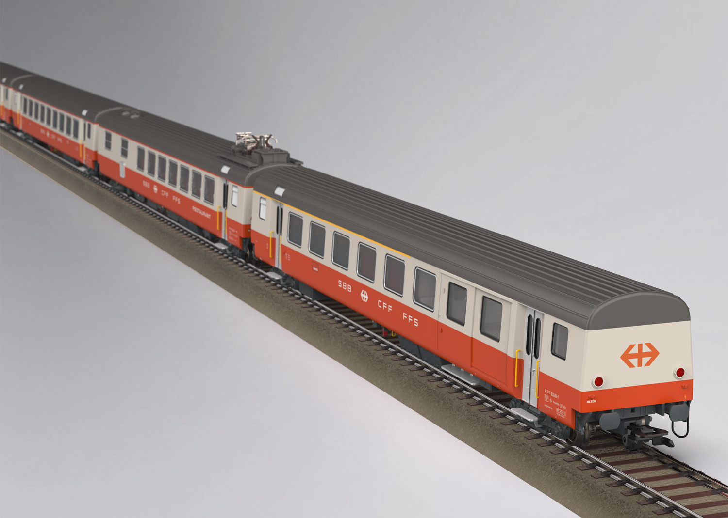 23690 SBB Personenwg.-Set 4tlg Swiss-Expr. Ep4