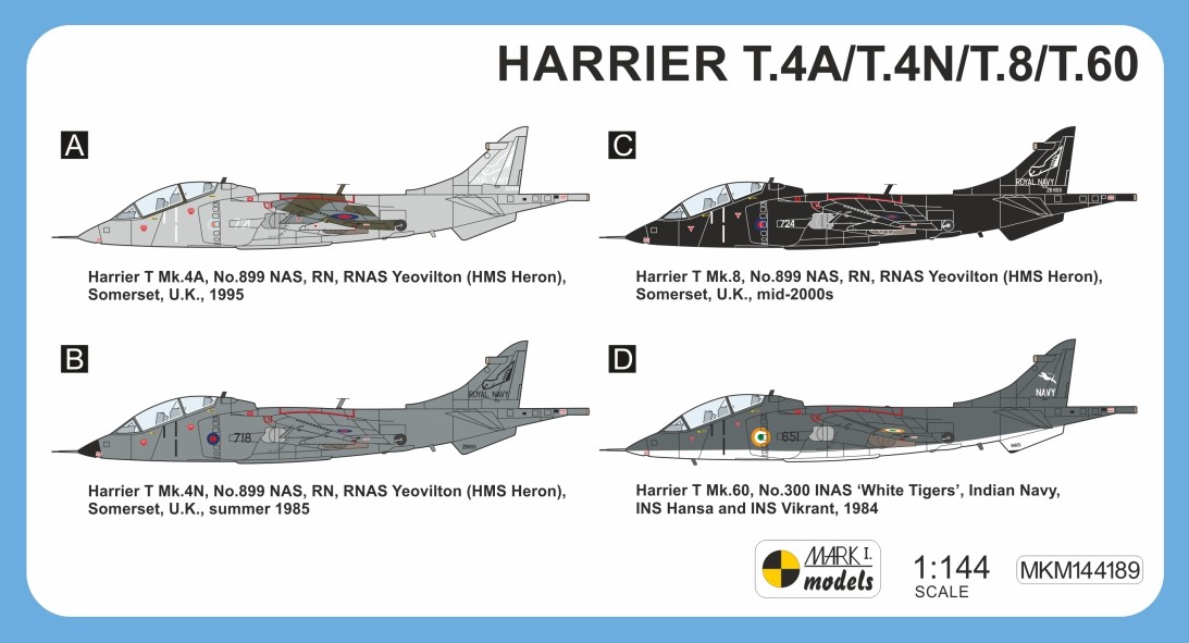 MKM144189 Harrier T.4N/T.8/T.60 'Naval Service'