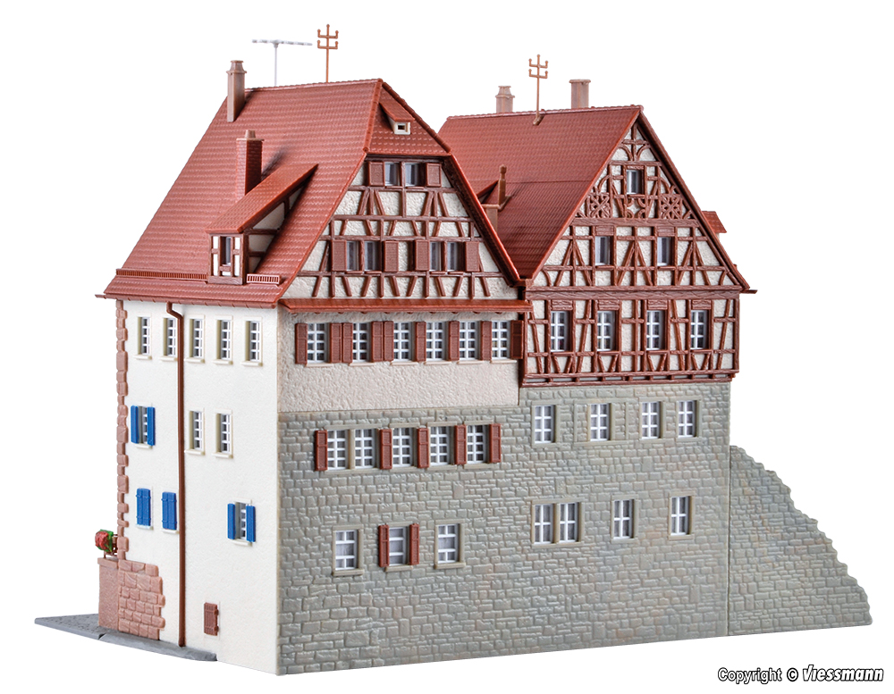 Kibri 37368 Fachwerkhäuser an der Stadtmauer