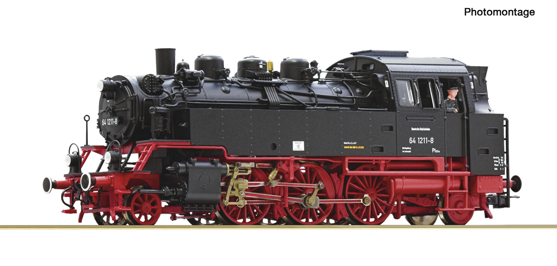 7100065 DB Dampflok 64 1211-8 Ep.4