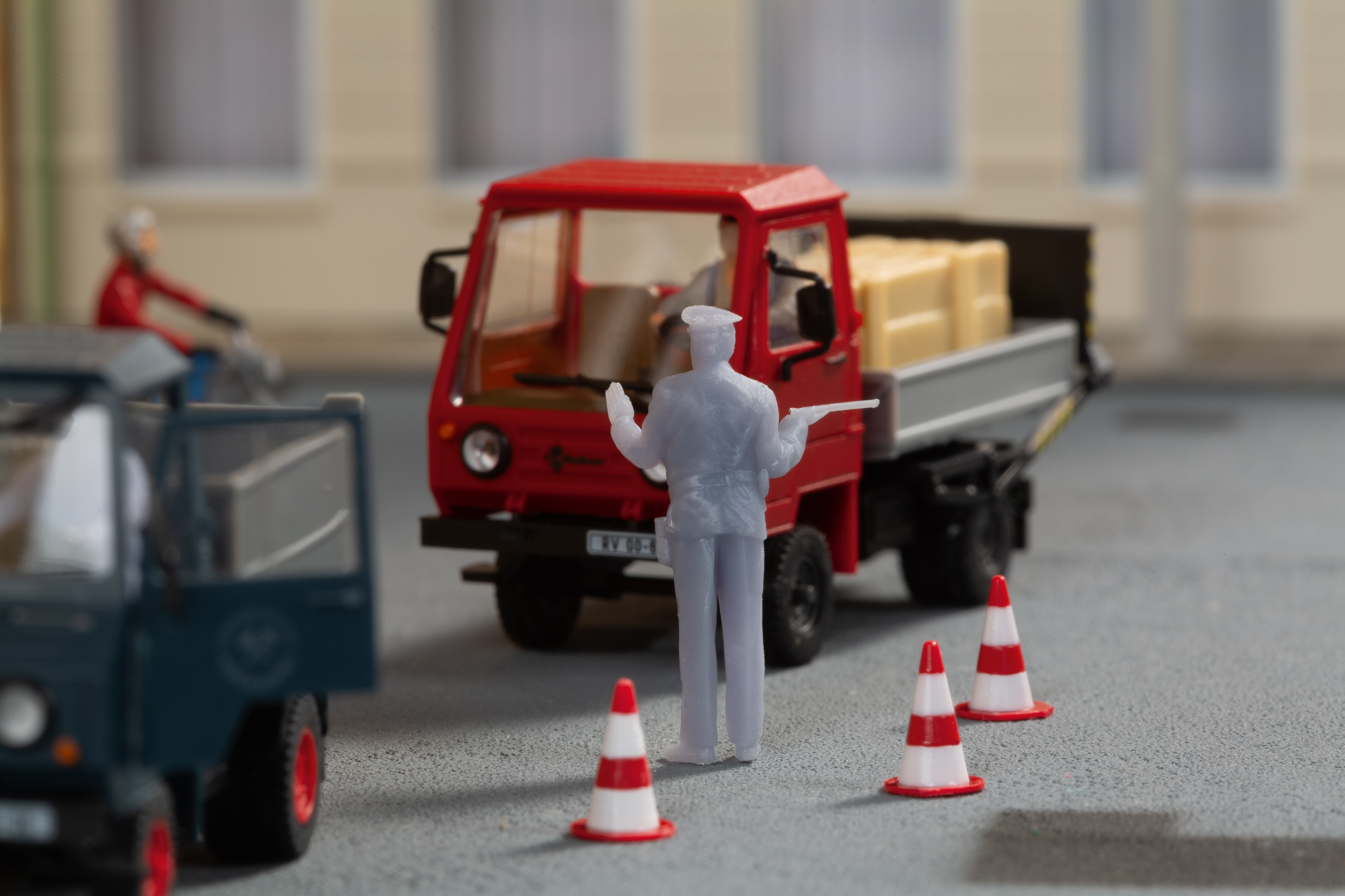 41679 Figuren Verkehrskontrolle H0