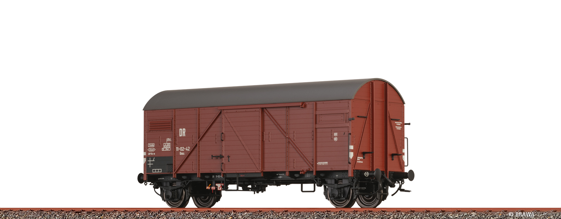 50724 DR gedeckter Güterwagen Gms Ep.3