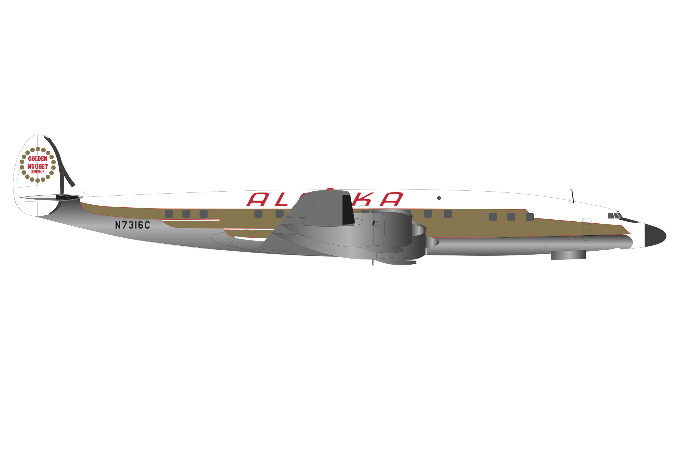 573023 Lockheed L-1649A Starliner Alaska