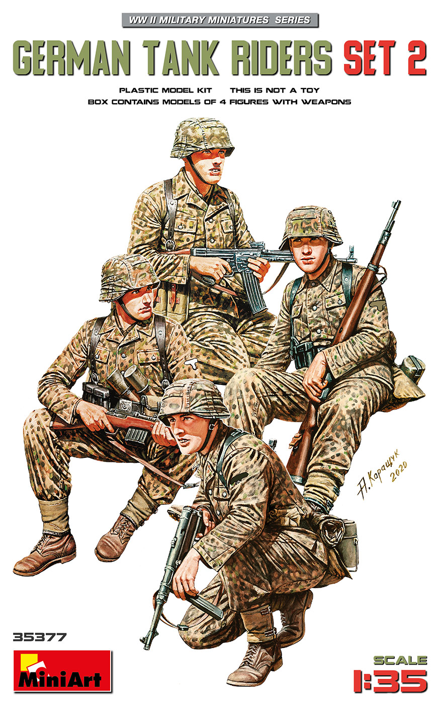 35377 German Tank Riders Set 2